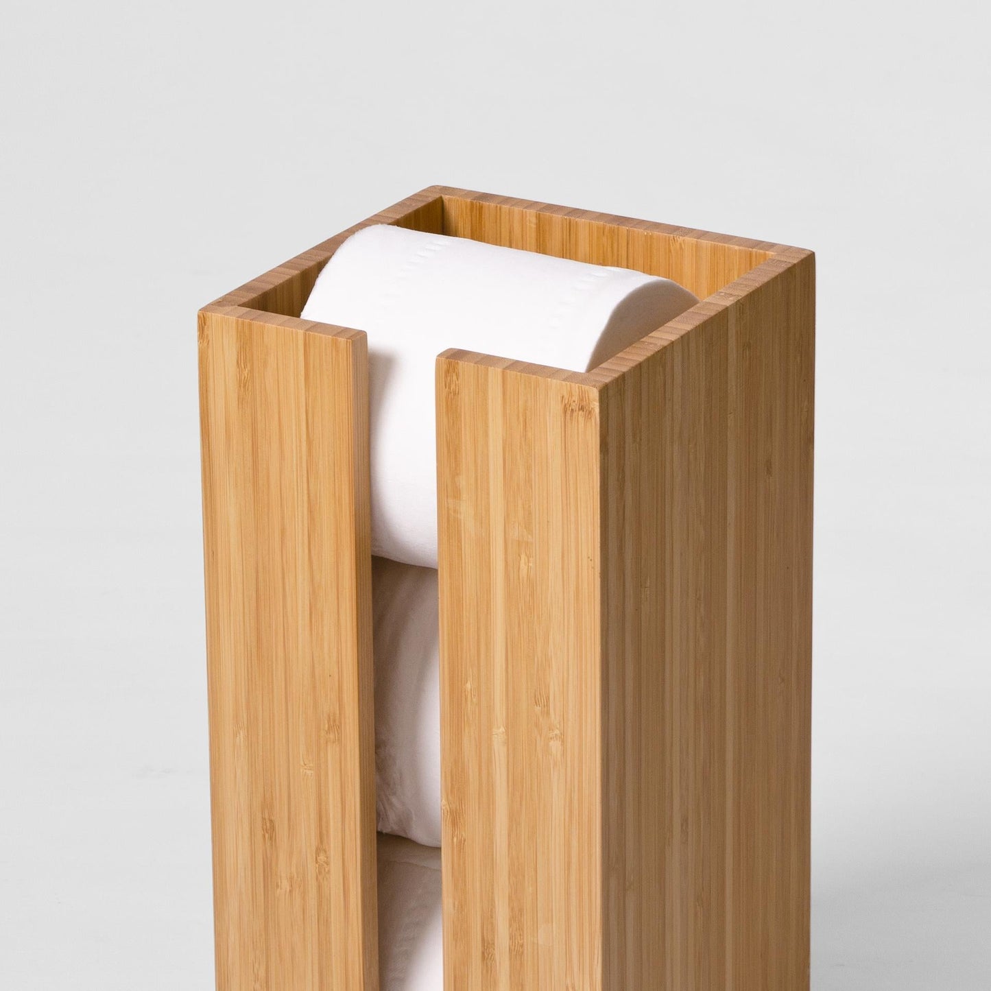 Wireworks Roll Holder Box Mezza Bamboo