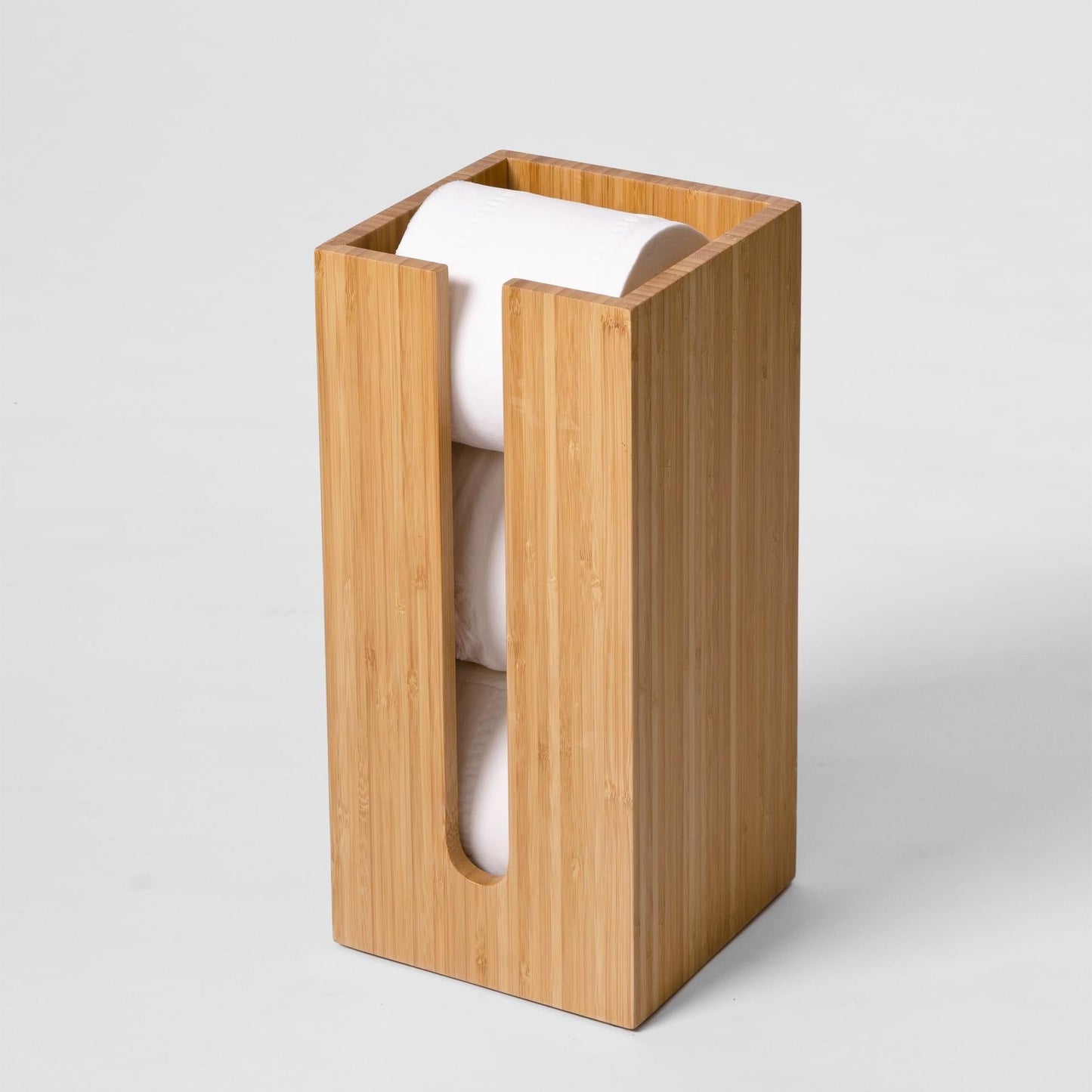 Wireworks Roll Holder Box Mezza Bamboo