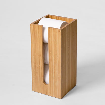 Wireworks Roll Holder Box Mezza Bamboo