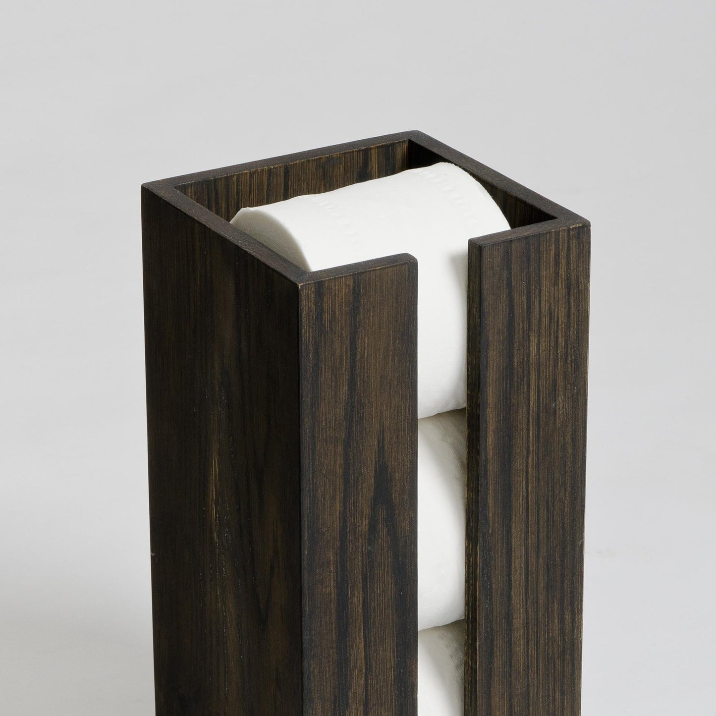 Wireworks Roll Holder Box Mezza Dark Oak
