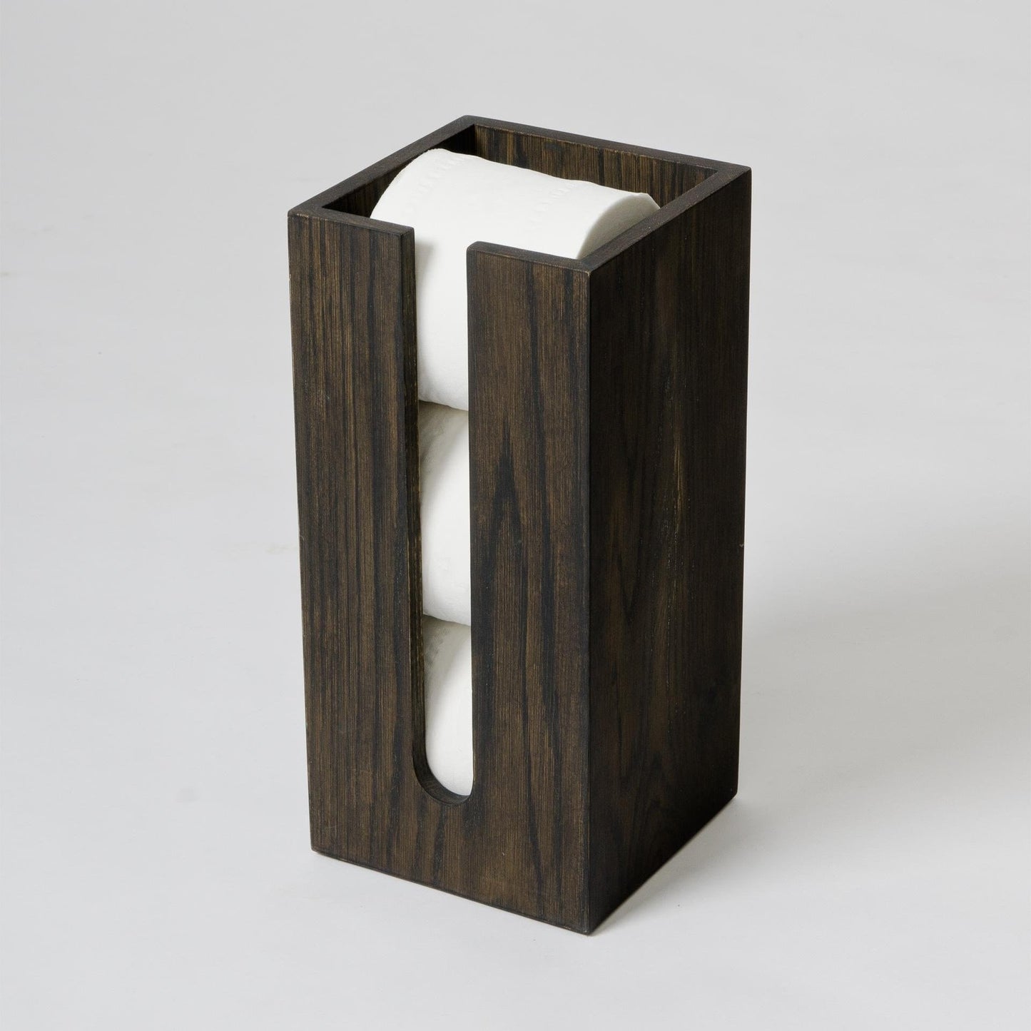 Wireworks Roll Holder Box Mezza Dark Oak