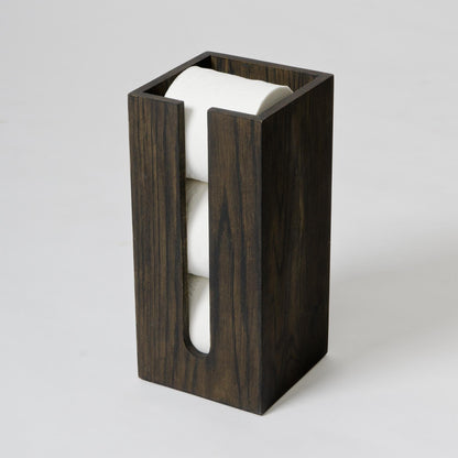 Wireworks Roll Holder Box Mezza Dark Oak