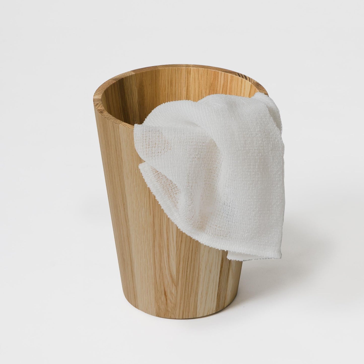 Wireworks Round Bin Mezza Oak