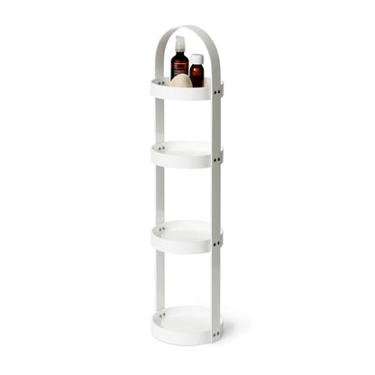 Wireworks Round Caddy 4 Tray White