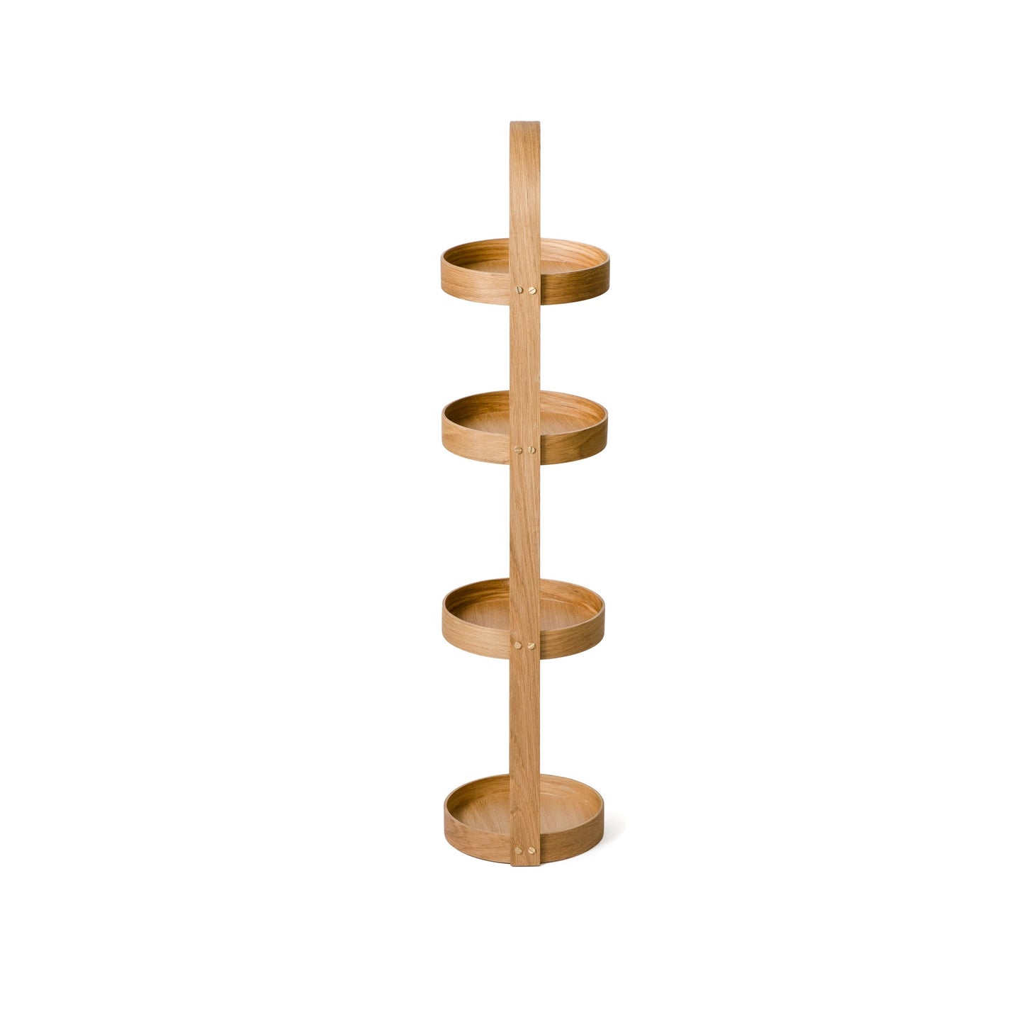 Wireworks Mezza Caddy 4 Tray Oak