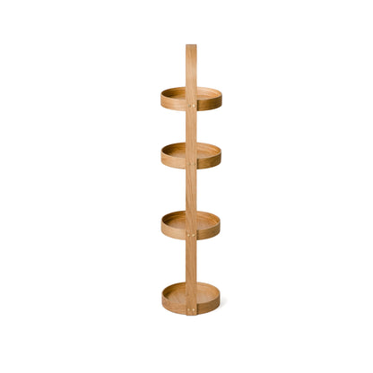 Wireworks Mezza Caddy 4 Tray Oak