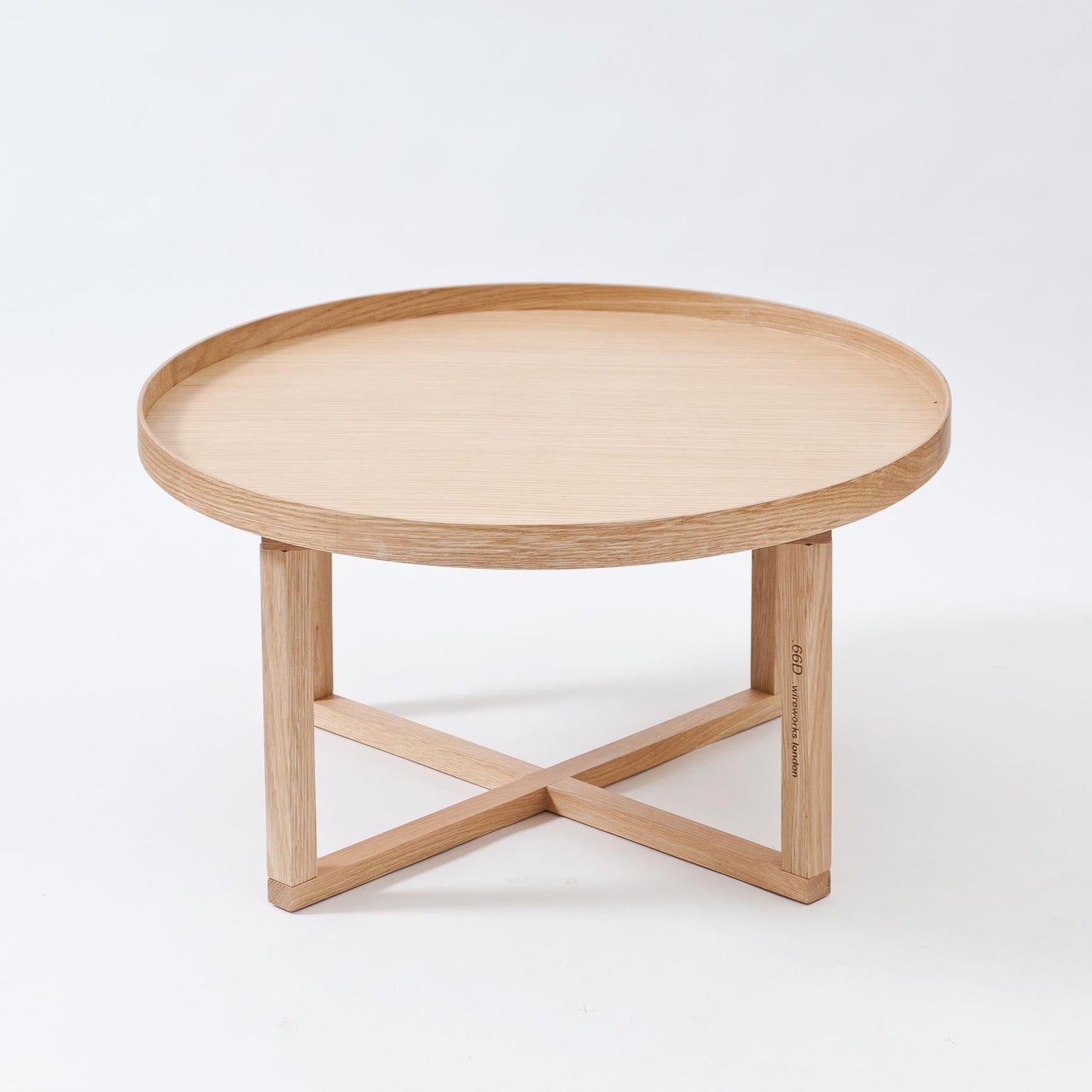 Wireworks Round Table 66 D Oak
