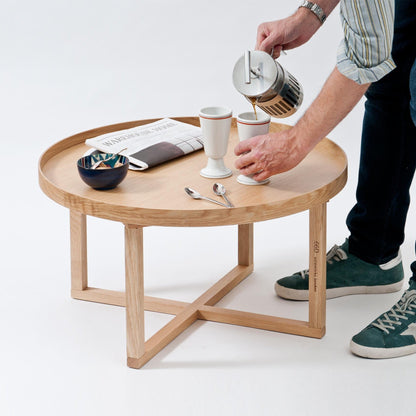 Wireworks Round Table 66 D Oak