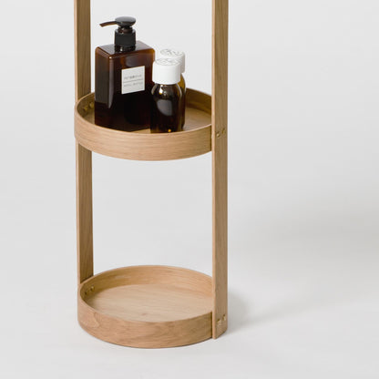 Wireworks Mezza Caddy 4 Tray Oak
