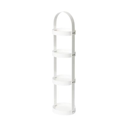 Wireworks Round Caddy 4 Tray White