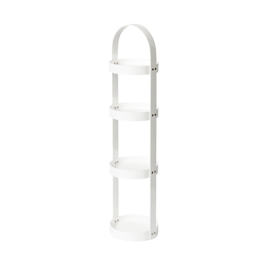 Wireworks Round Caddy 4 Tray White