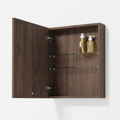 Wireworks Bath Cabinet Slimline 550 Walnut
