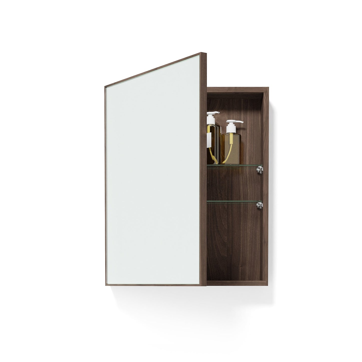 Wireworks Bath Cabinet Slimline 550 Walnut