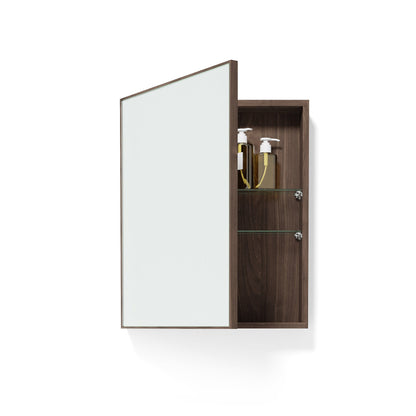 Wireworks Bath Cabinet Slimline 550 Walnut