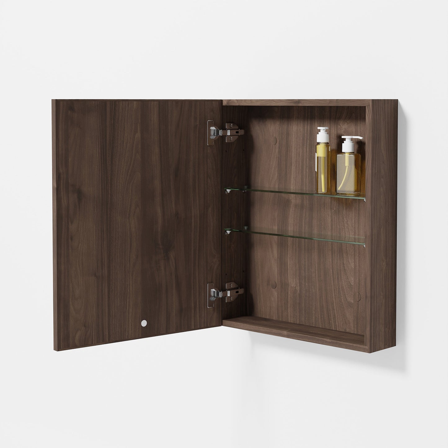 Wireworks Bath Cabinet Slimline 550 Walnut
