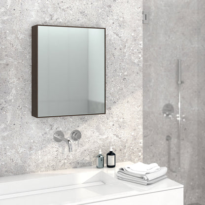 Wireworks Bath Cabinet Slimline 550 Walnut