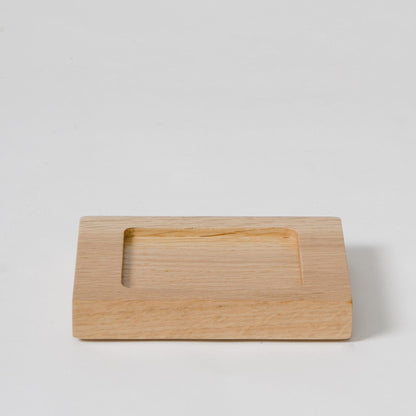 Wireworks Mezza Soap Dish Oak