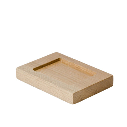 Wireworks Mezza Soap Dish Oak