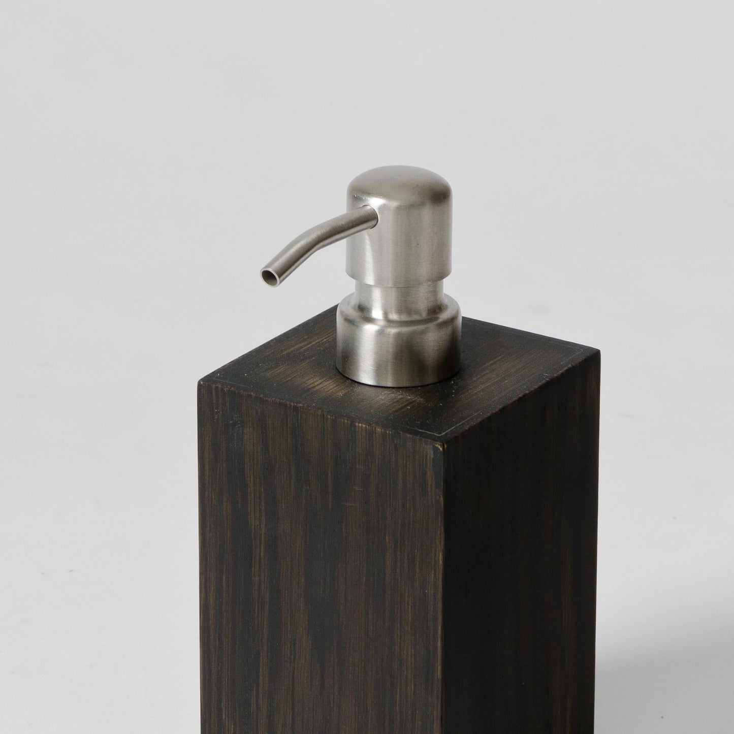 Wireworks Mezza Soap Pump Dark Oak