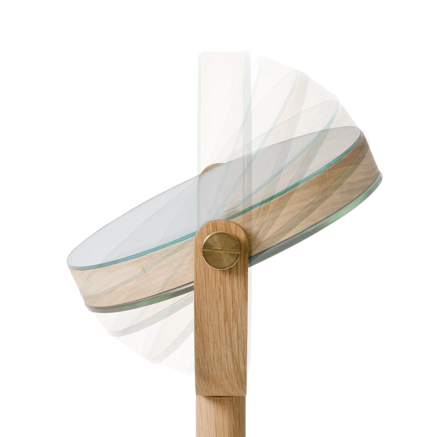 Wireworks Magnify Mirror Close Up Oak
