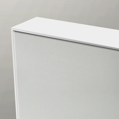 Origins Living Tate Rectangular Mirror 100x70cm Matt White