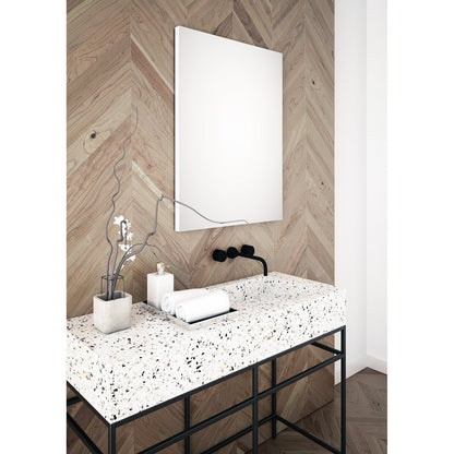 Origins Living Tate Rectangular Mirror 140x70cm Matt White