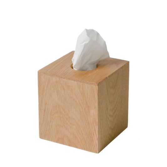 Wireworks Tissue Box Cover Mezza Oak