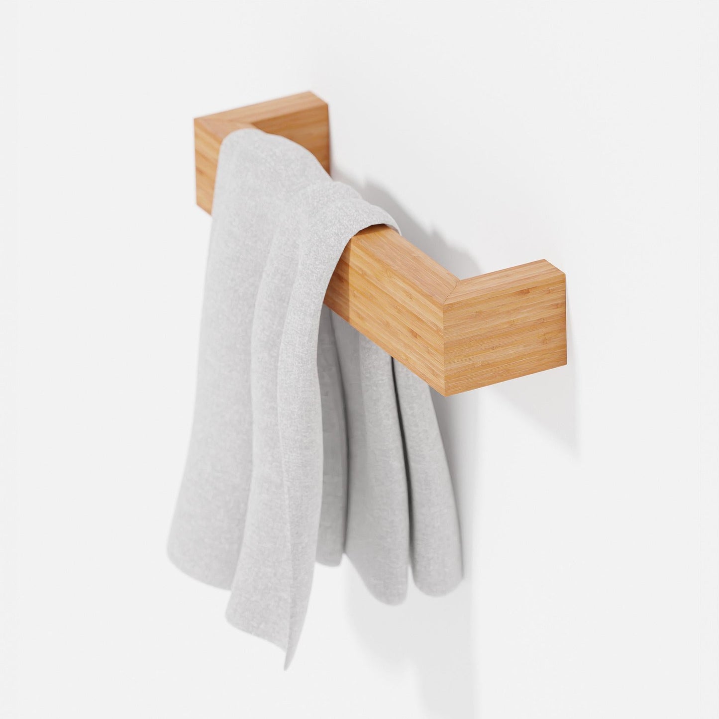 Wireworks Hand Towel Rail Arena Bamboo