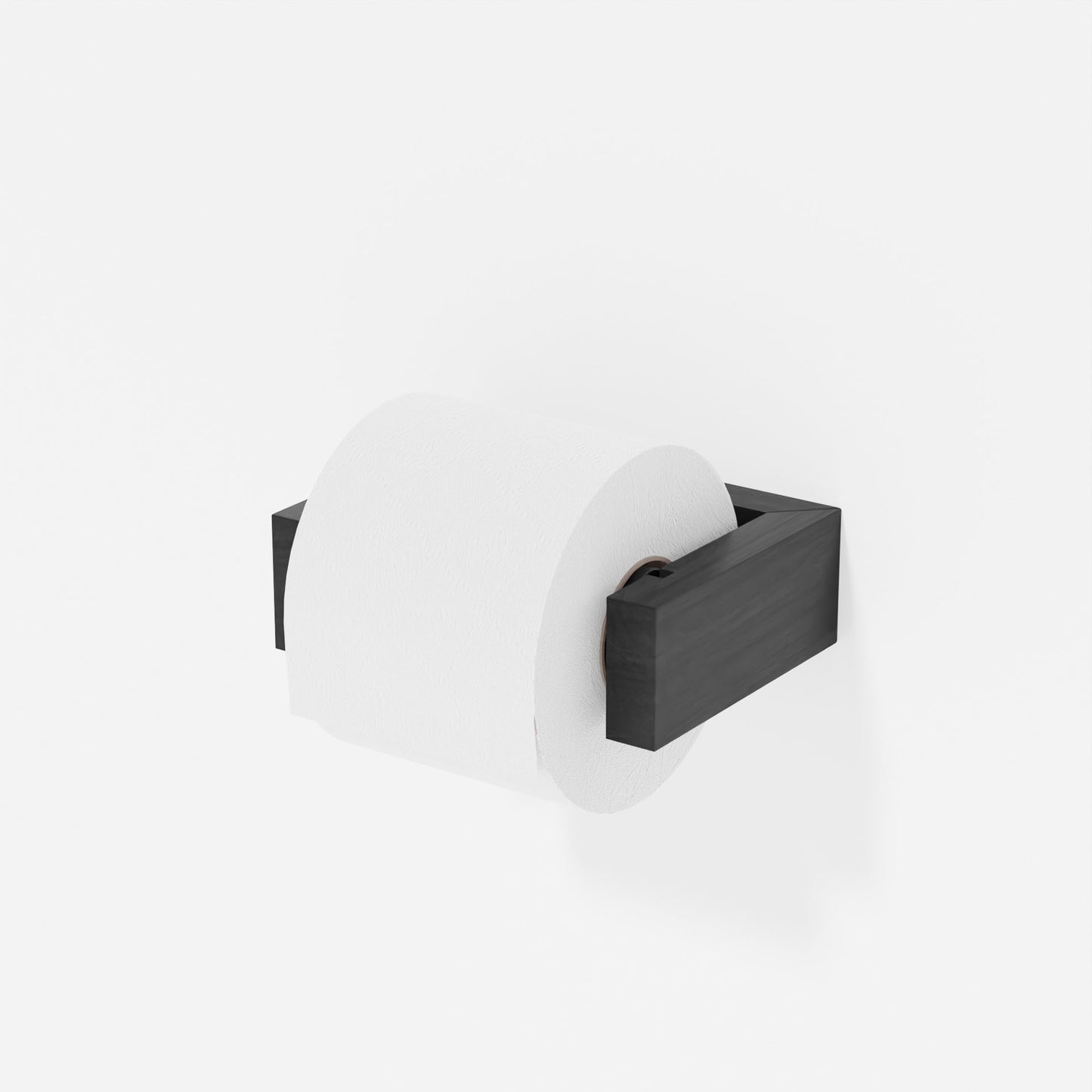 Wireworks Toilet Roll Holder Slimline Dark Oak