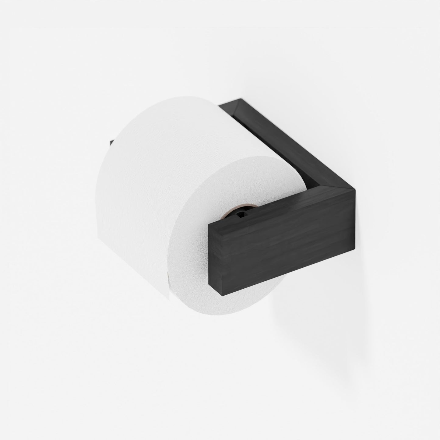 Wireworks Toilet Roll Holder Slimline Dark Oak
