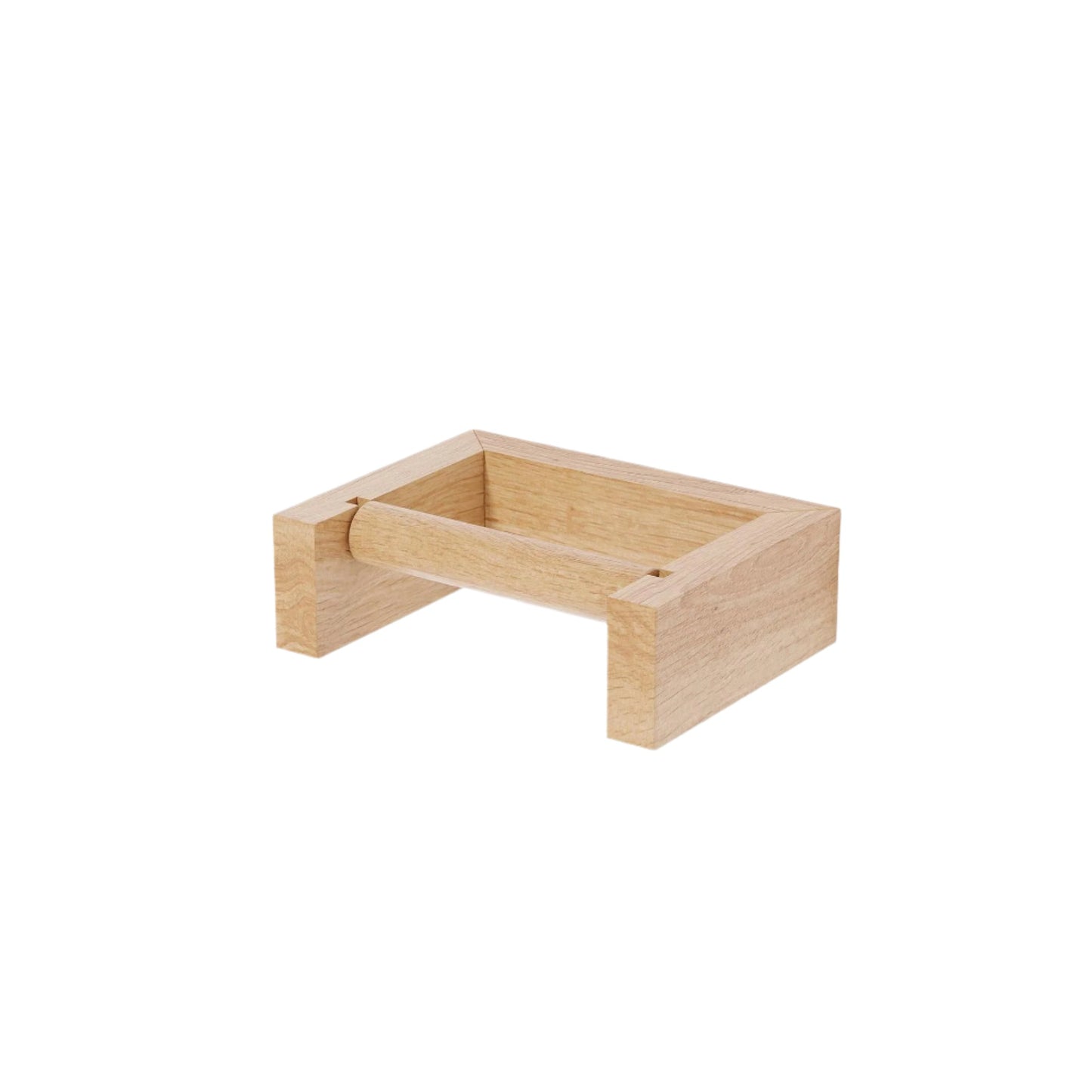 Wireworks Toilet Roll Holder Slimline Oak
