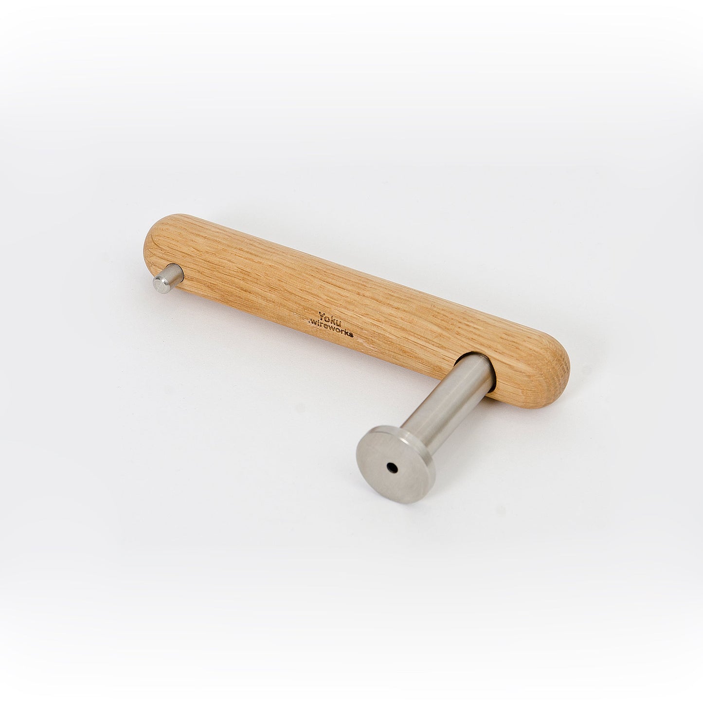 Wireworks Toilet Roll Holder Yoku Oak