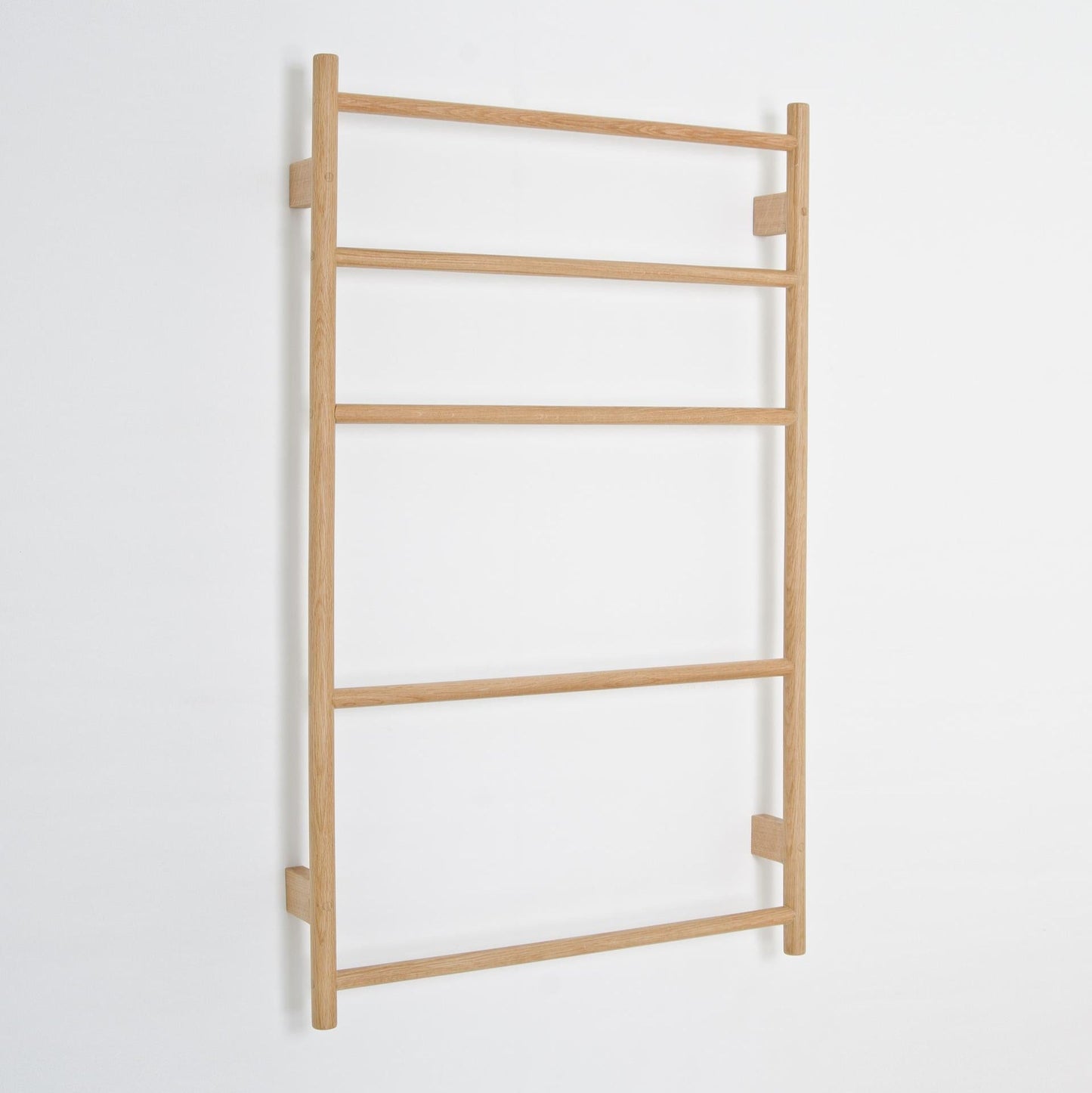 Wireworks Towel Rail Wallbar Oak