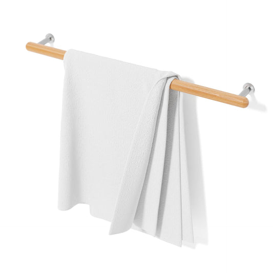 Wireworks Towel Rail Yoku Bamboo