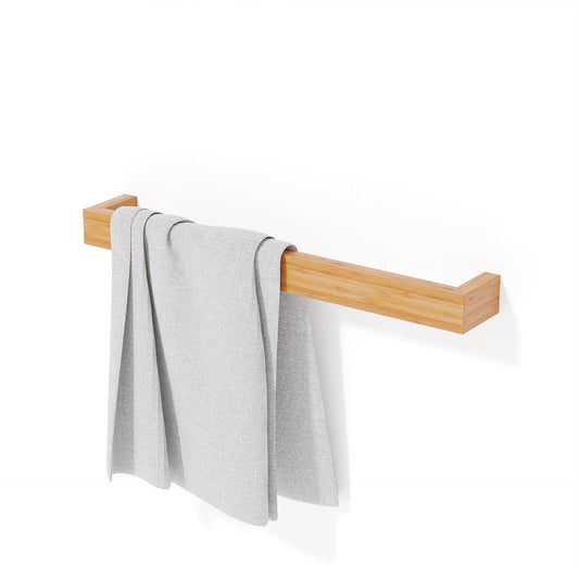 Wireworks Towel Rail Arena 60cm Bamboo