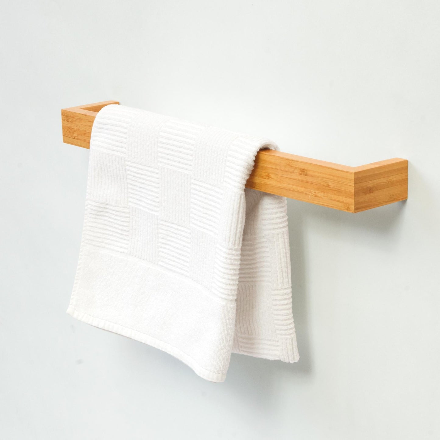 Wireworks Towel Rail Arena 60cm Bamboo