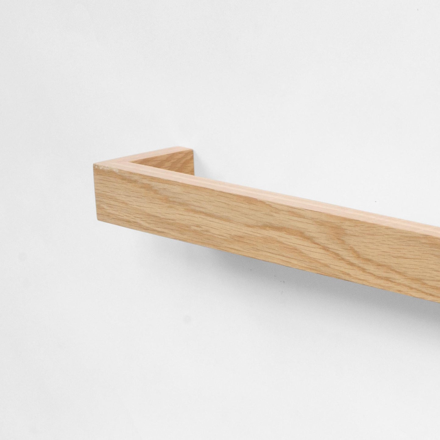 Wireworks Towel Rail 60cm Slimline Oak