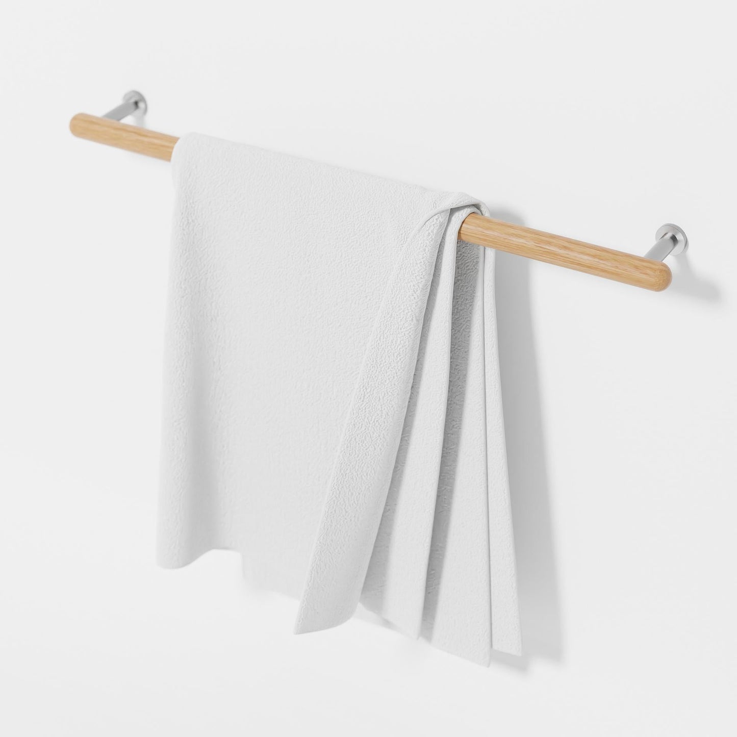 Wireworks Towel Rail Yoku Oak