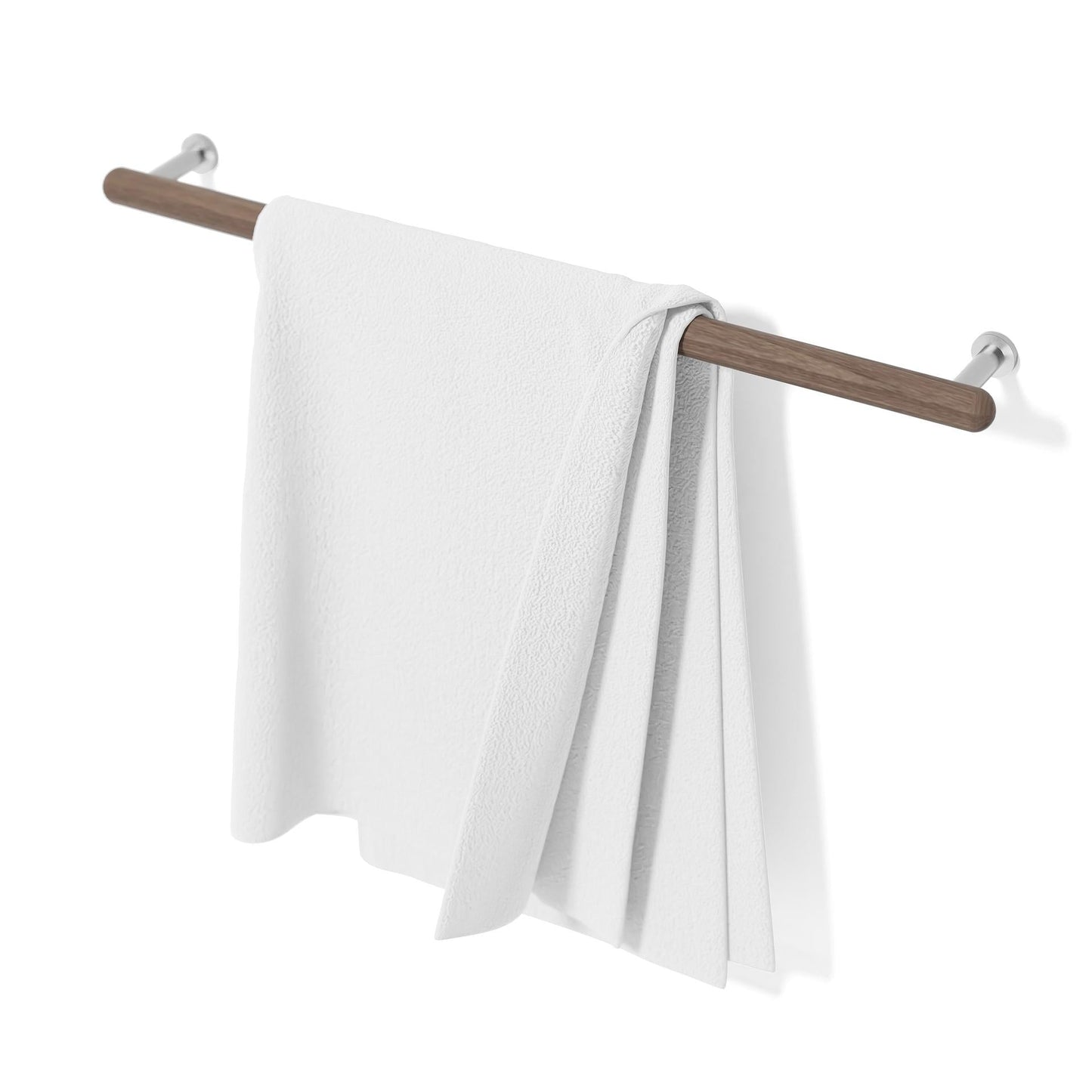 Wireworks Towel Rail Yoku Walnut