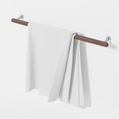 Wireworks Towel Rail Yoku Walnut