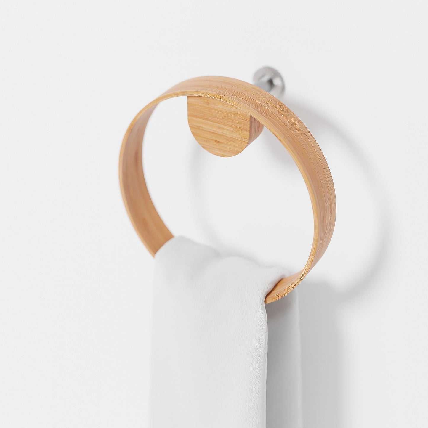 Wireworks Hand Towel Ring Yoku Bamboo