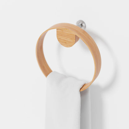Wireworks Hand Towel Ring Yoku Bamboo
