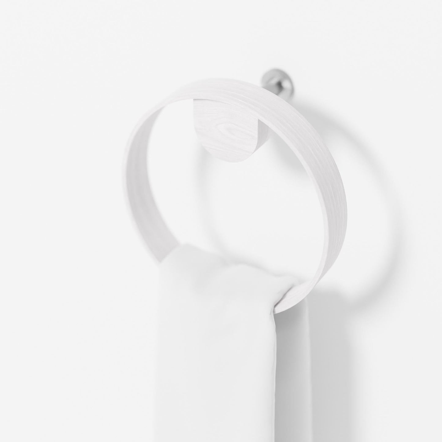 Wireworks Hand Towel Ring Yoku Oyster