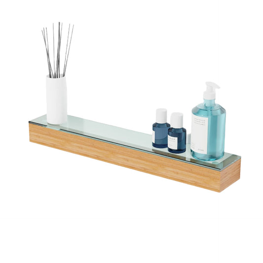Wireworks Glass Shelf Bamboo
