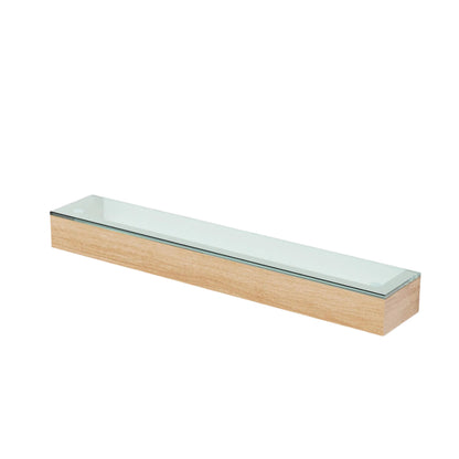 Wireworks Glass Shelf Slimline Oak