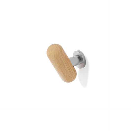 Wireworks Robe Hook Yoku Oak