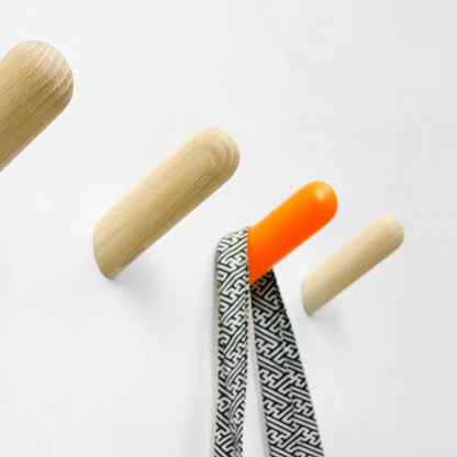 Wireworks Wall Hook Peggy Sue Orange