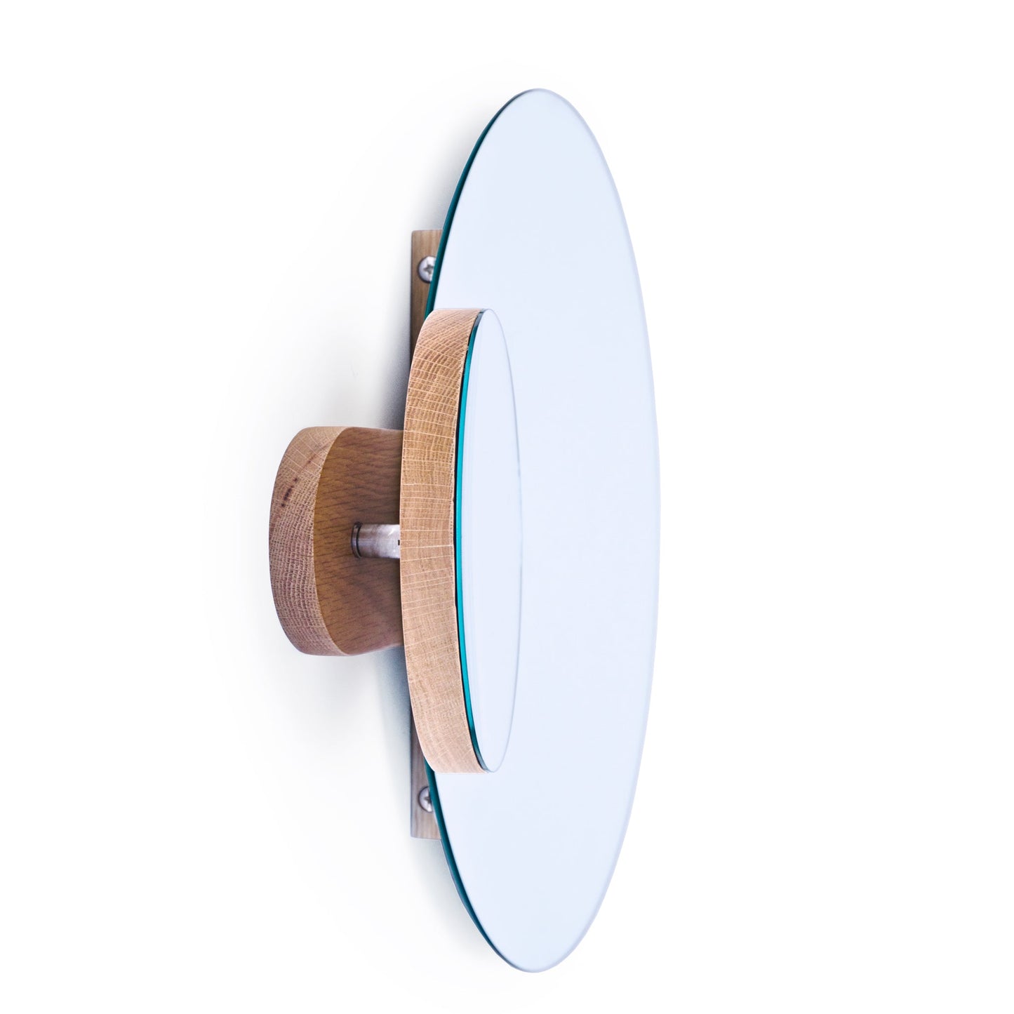 Wireworks Wall Mirror Eclipse Oak