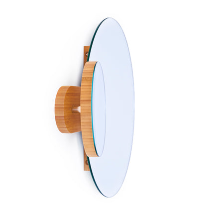 Wireworks Wall Mirror Eclipse Bamboo