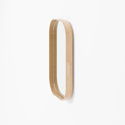 Wireworks Wall Mirror Outlook 40 Oak